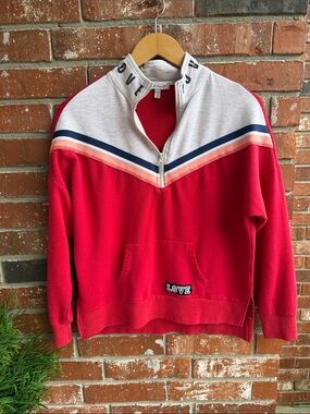 Inspired Hearts Quarter Zip Light Weight Sweatshirt